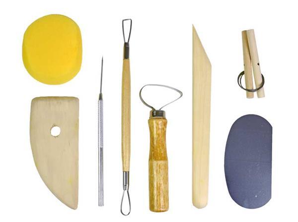 8 Teile Satz Modellierwerkzeug Keramik Werkzeug Töpfer Werkzeug Ball tool 