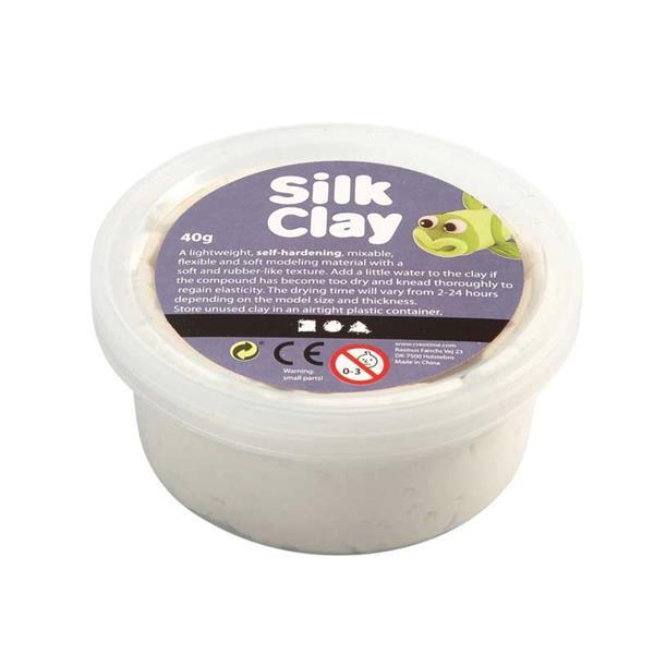 Silk Clay &#xAE; - 40 g, blanc